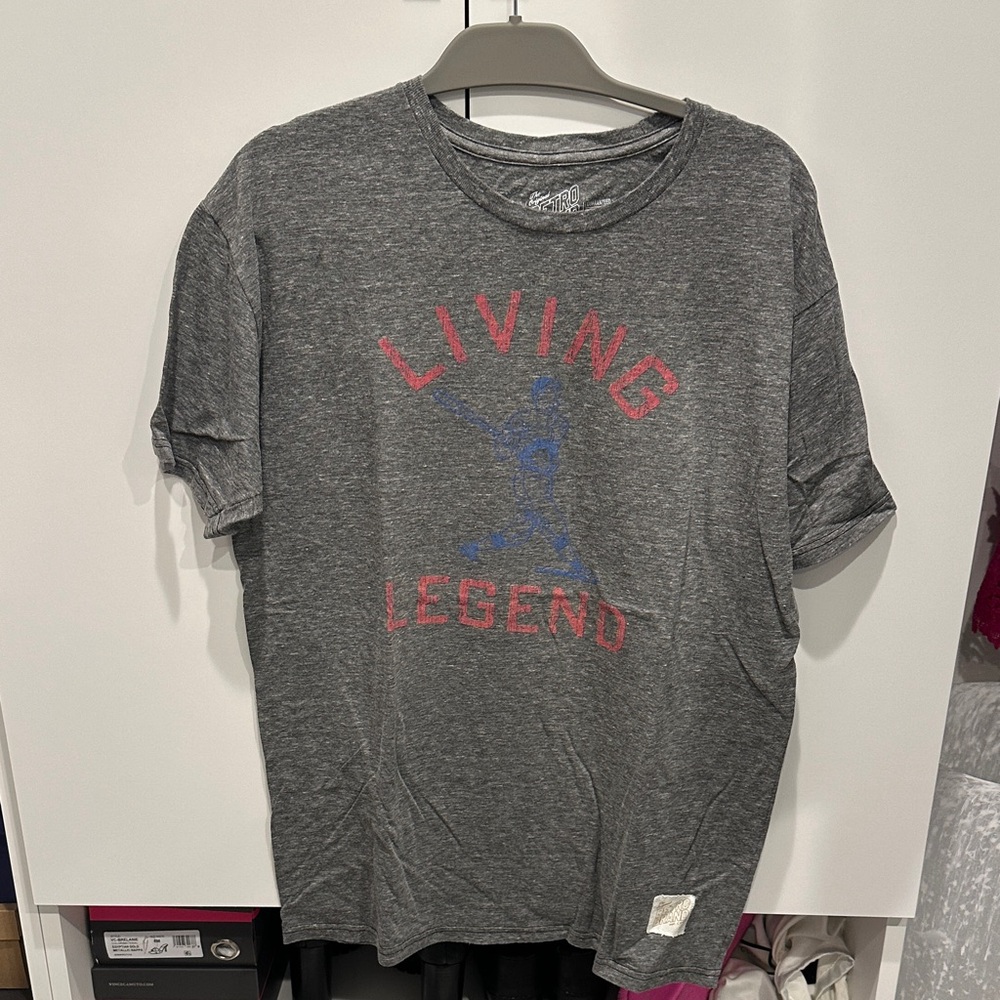 Retro Brand Living Legend Gray T-Shirt